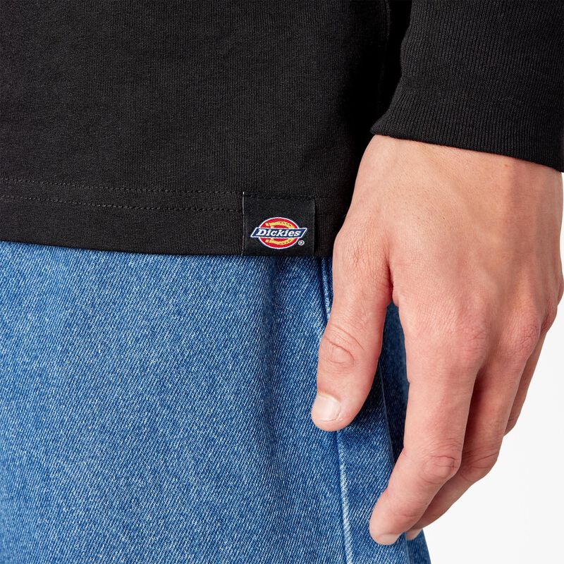 Dickies Dighton Long Sleeve Graphic T-Shirt Black ID-kyajGKC7
