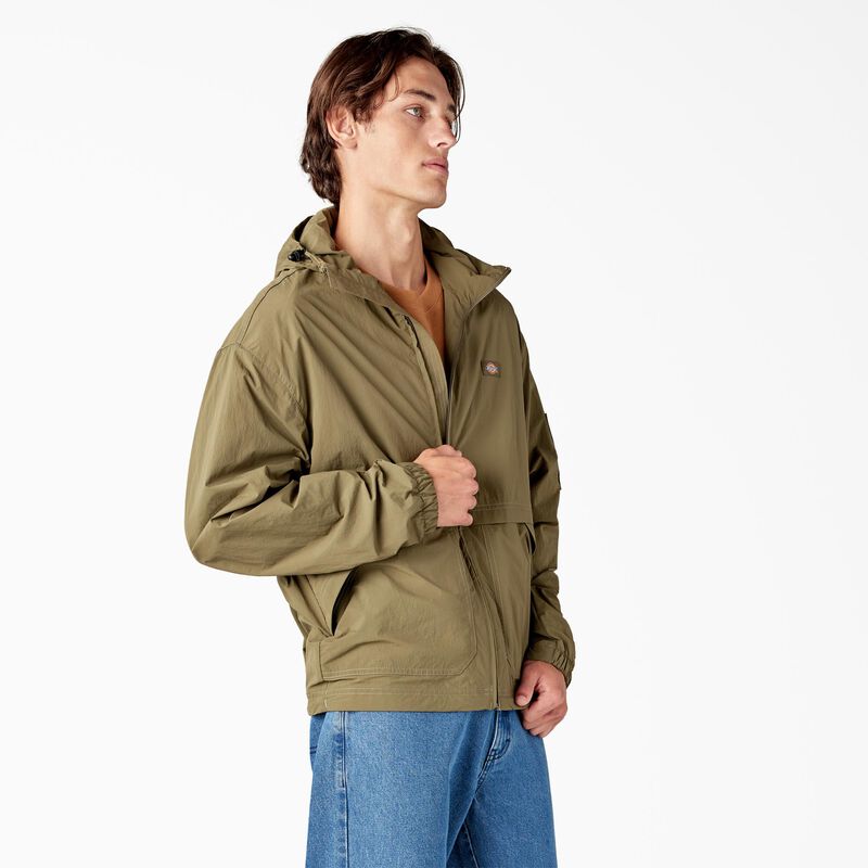 Dickies Jackson Windbreaker Jacket Military Green ID-l1A8Htfu