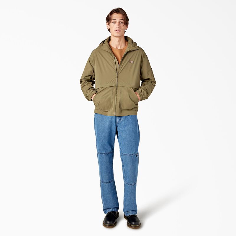Dickies Jackson Windbreaker Jacket Military Green ID-l1A8Htfu
