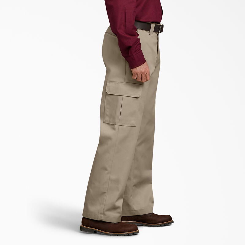 Dickies Relaxed Fit Cargo Work Pants Desert Sand ID-l1JK38dE