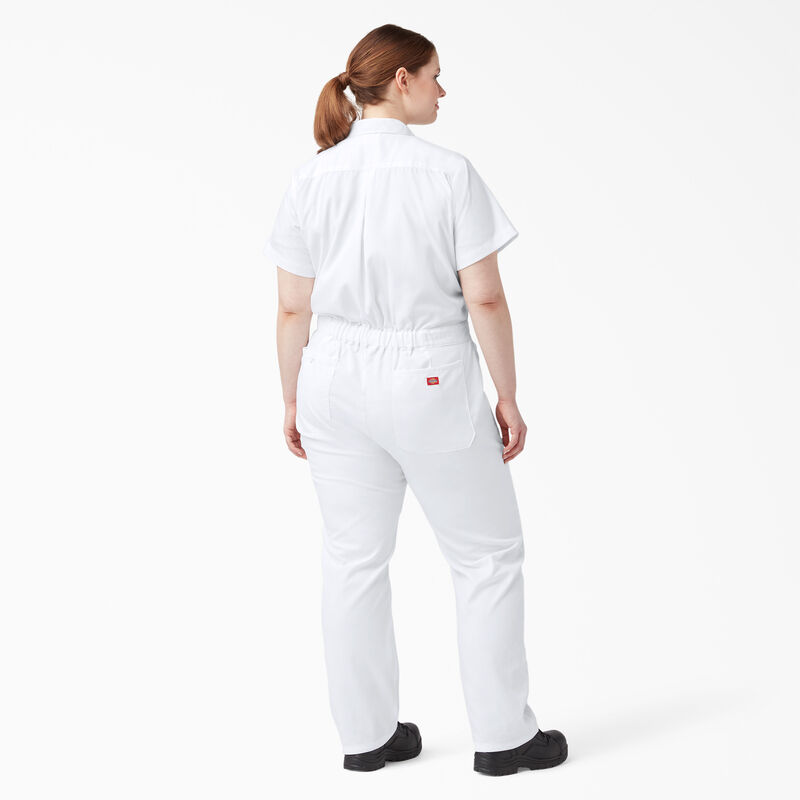 Dickies Plus FLEX Cooling Short Sleeve Coveralls White ID-lIxeDSSb