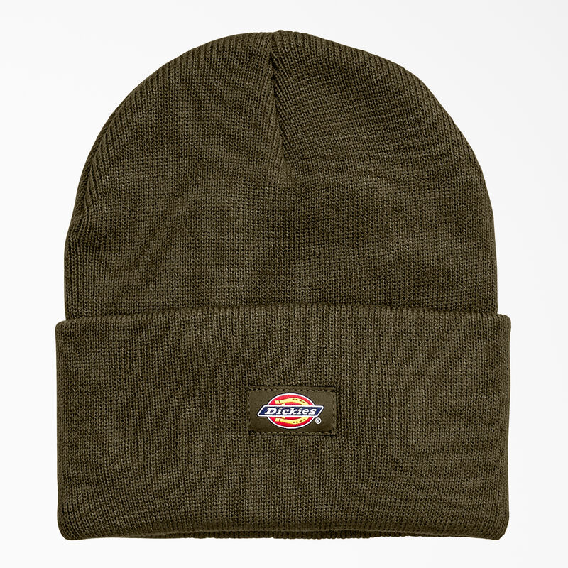 Dickies Cuffed Knit Beanie Dark Olive ID-lIyhKyVy