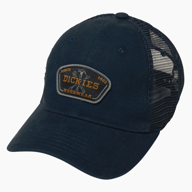 Dickies Workwear Patch Canvas Trucker Cap Ink Navy ID-lR8TRGXH