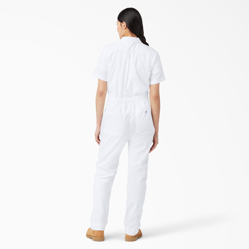 Dickies FLEX Cooling Short Sleeve Coveralls White ID-lRtw6Ch2