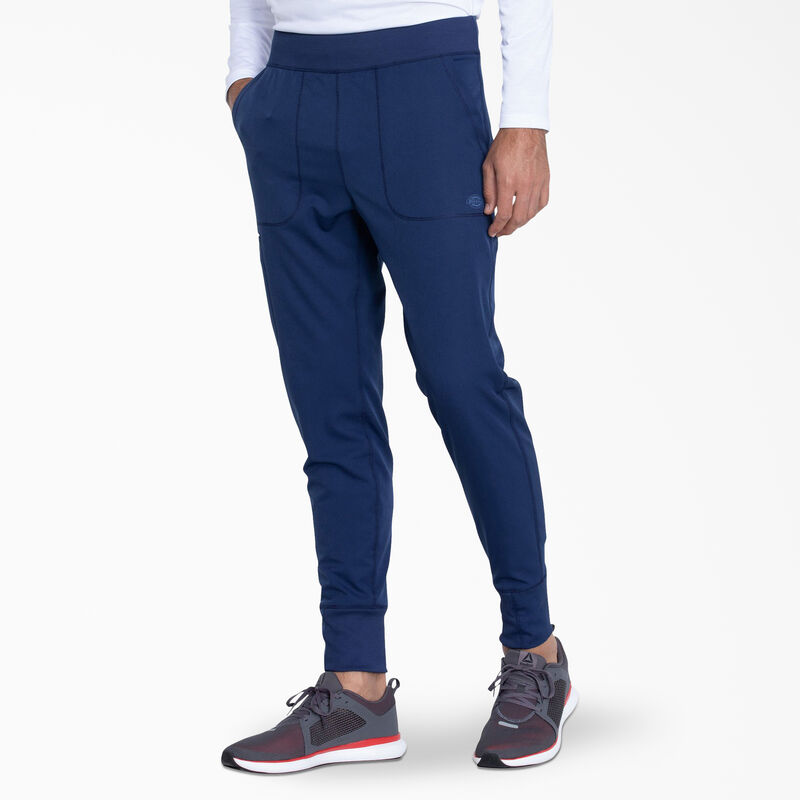 Dickies Men's Dynamix Jogger Scrub Pants Navy Blue ID-lh43mm4m