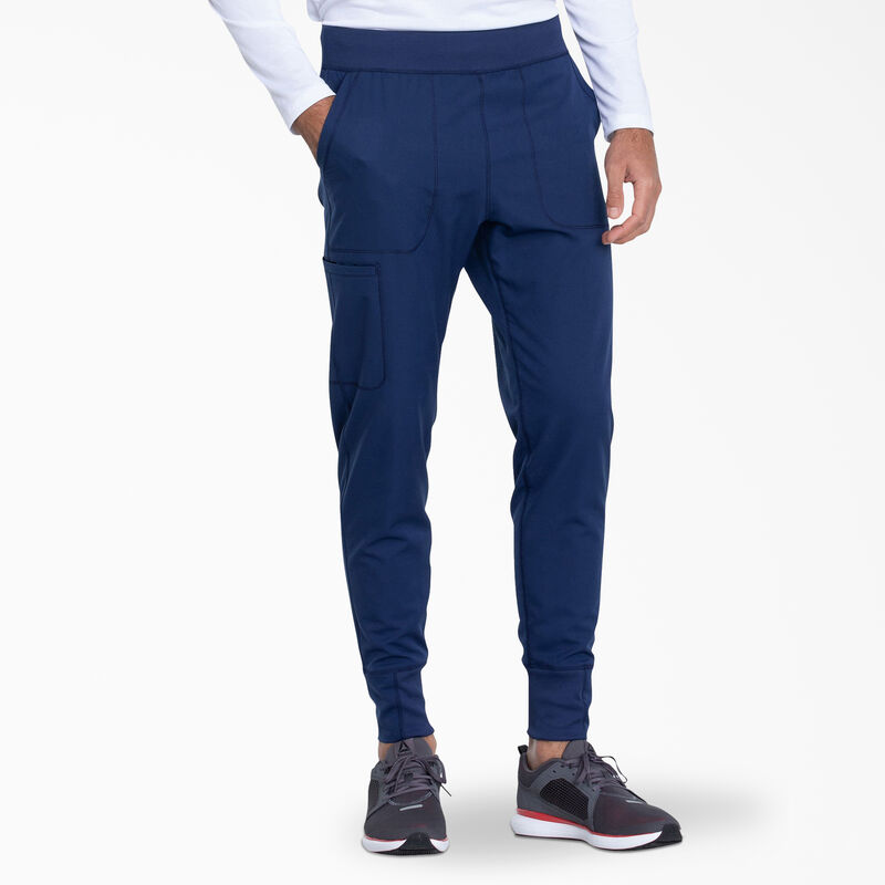 Dickies Men's Dynamix Jogger Scrub Pants Navy Blue ID-lh43mm4m