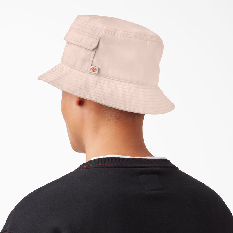 Dickies Script Logo Bucket Hat Lotus Pink ID-ljE3NOz9