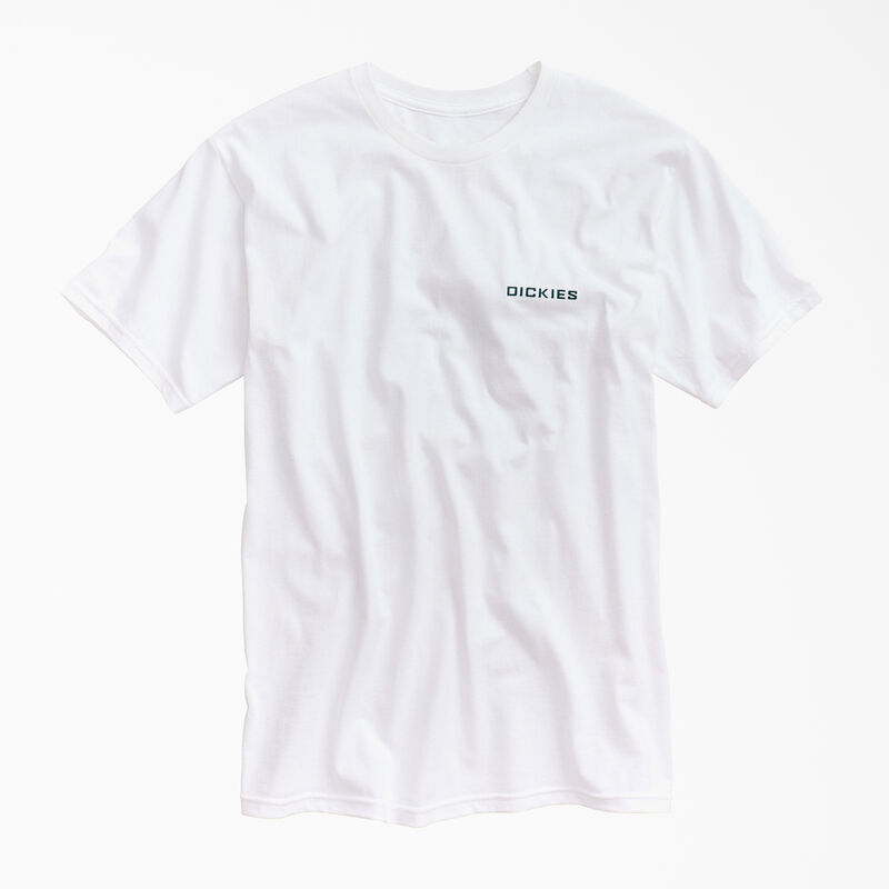Dickies Quality Workwear Graphic T-Shirt White ID-llDd1imZ