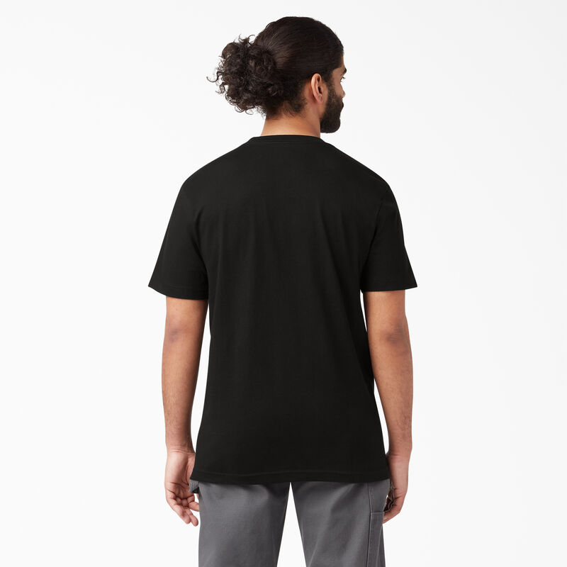 Dickies Lightweight Short Sleeve Pocket T-Shirt Black ID-lvwTfpzf