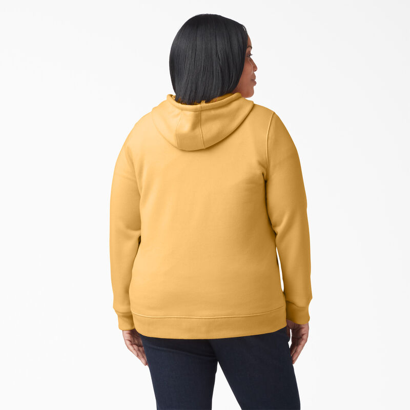 Dickies Plus Heavyweight Logo Sleeve Pullover Orange Glow ID-lxiRrr3T