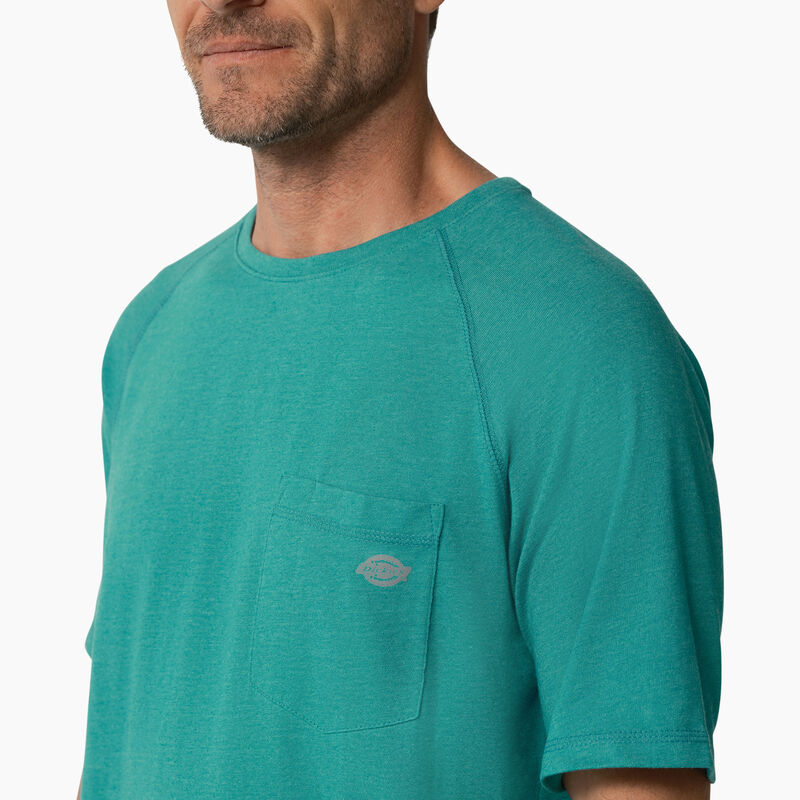 Dickies Cooling Short Sleeve Pocket T-Shirt Deep Lake Heather ID-m613dWov