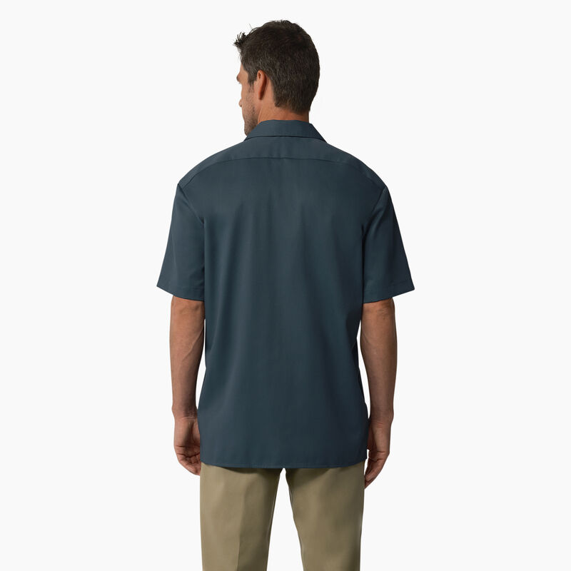 Dickies Short Sleeve Work Shirt Airforce Blue ID-m7ObQXNo