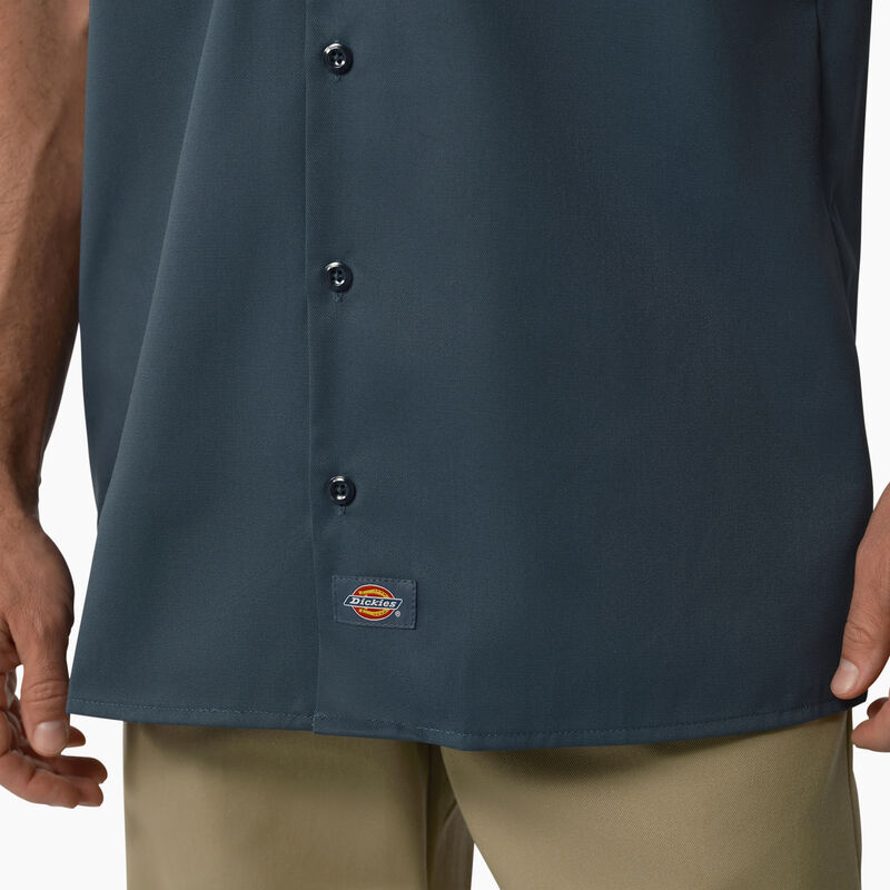 Dickies Short Sleeve Work Shirt Airforce Blue ID-m7ObQXNo