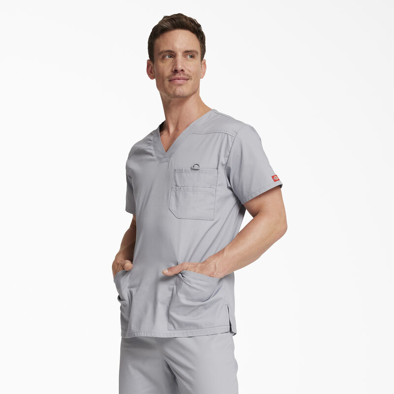 Dickies Men's EDS Signature V-Neck Scrub Top Regular ID-m9PZfQm8