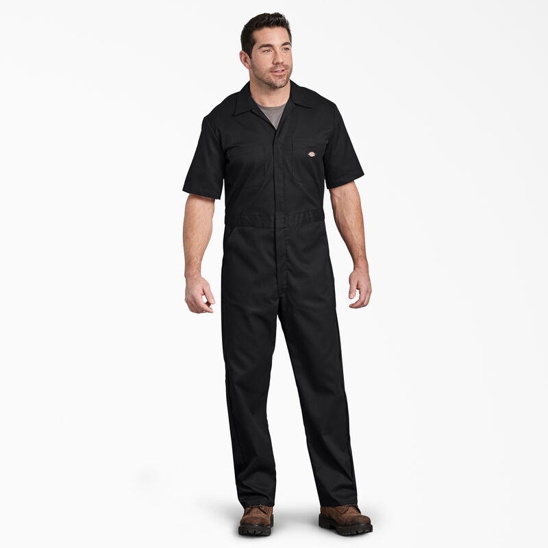 Dickies FLEX Short Sleeve Coveralls Black ID-mA5b86Cp
