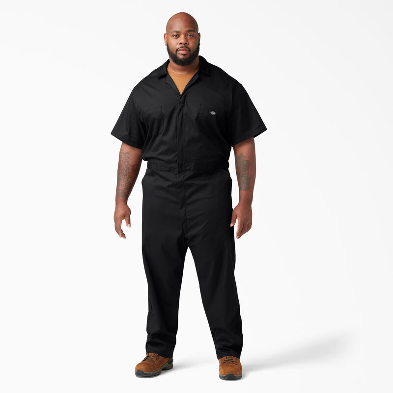Dickies FLEX Short Sleeve Coveralls Black ID-mA5b86Cp