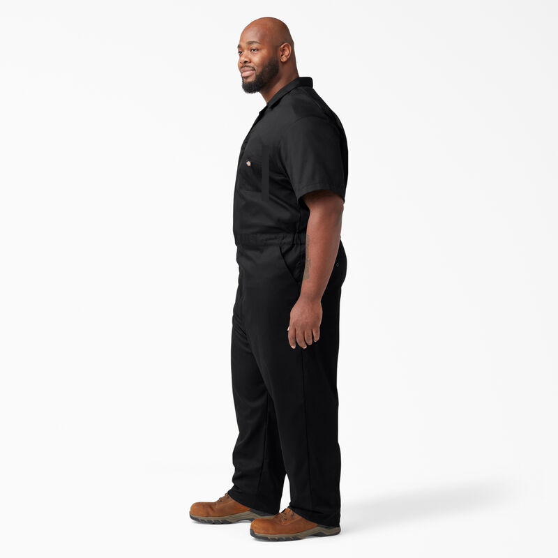 Dickies FLEX Short Sleeve Coveralls Black ID-mA5b86Cp