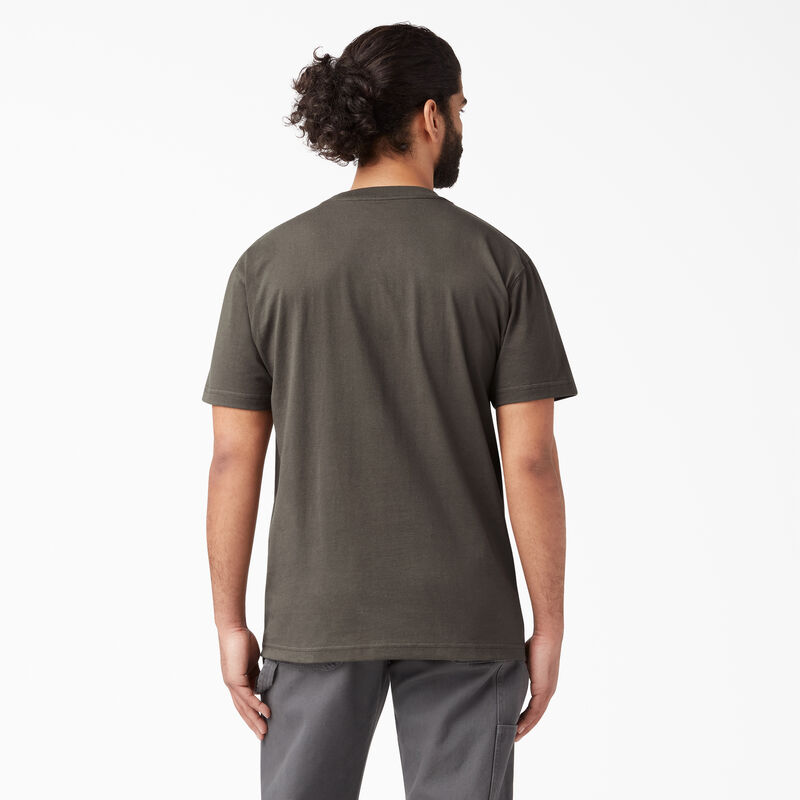 Dickies Heavyweight Short Sleeve Pocket T-Shirt Black Olive ID-mGDoEKib