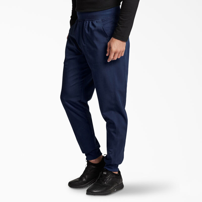 Dickies Men's Balance Mid Rise Jogger Scrub Pants Navy Blue ID-mJCv4xz1
