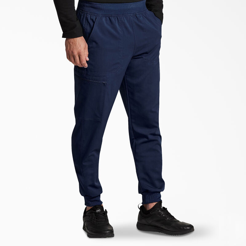 Dickies Men's Balance Mid Rise Jogger Scrub Pants Navy Blue ID-mJCv4xz1