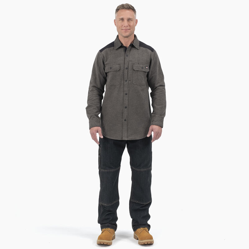 Dickies Heavyweight Brawny Flannel Shirt Moss Green ID-mNU2pixm