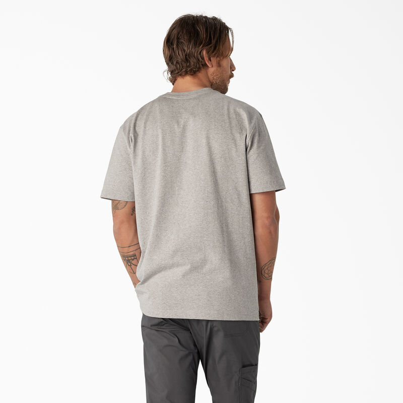 Dickies Short Sleeve Heavyweight Logo T-Shirt Heather Gray ID-mNxX5nGQ