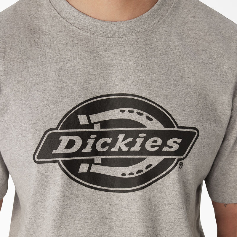 Dickies Short Sleeve Heavyweight Logo T-Shirt Heather Gray ID-mNxX5nGQ