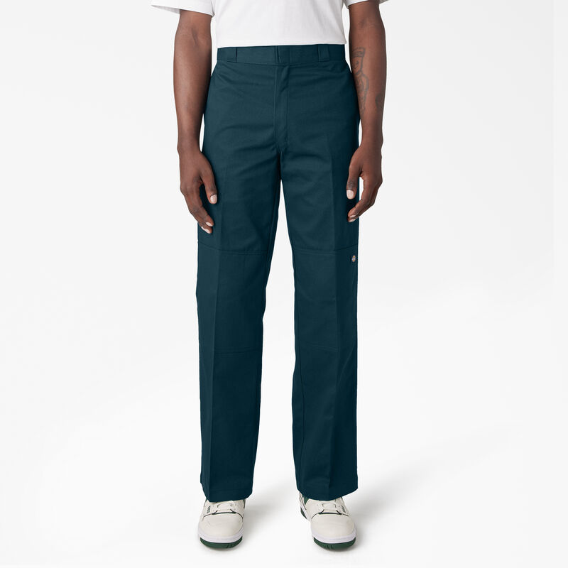 Dickies Loose Fit Double Knee Work Pants Reflecting Pond ID-mRUxxIvz