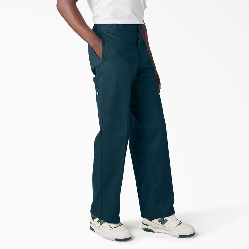 Dickies Loose Fit Double Knee Work Pants Reflecting Pond ID-mRUxxIvz