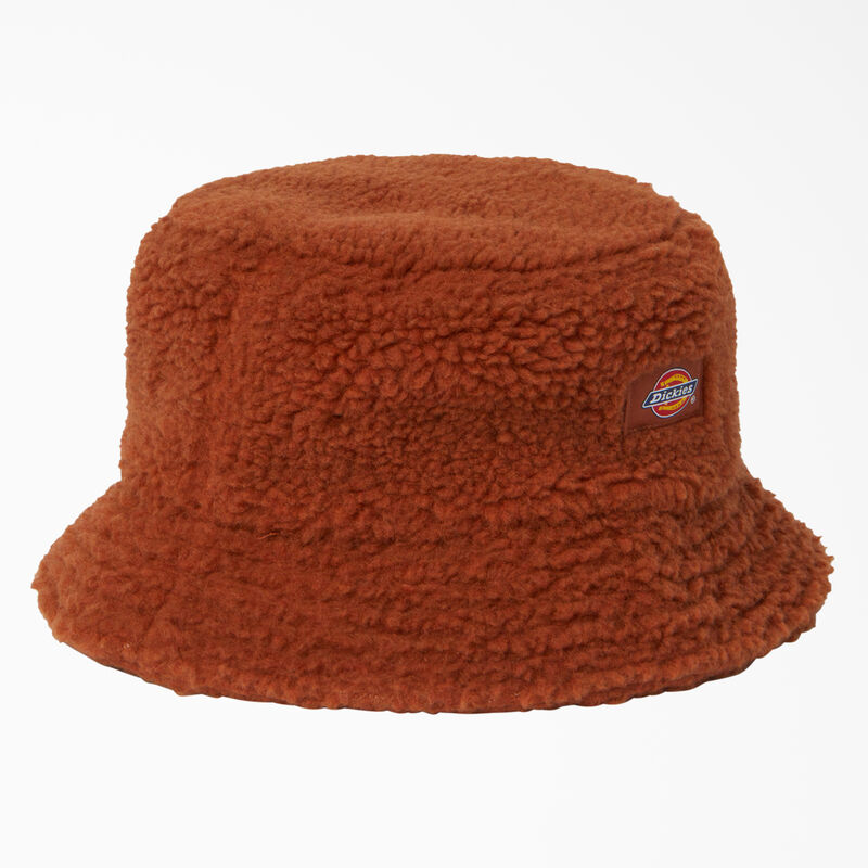 Dickies Red Chute Fleece Bucket Hat Gingerbread Brown ID-mRWZpgwM