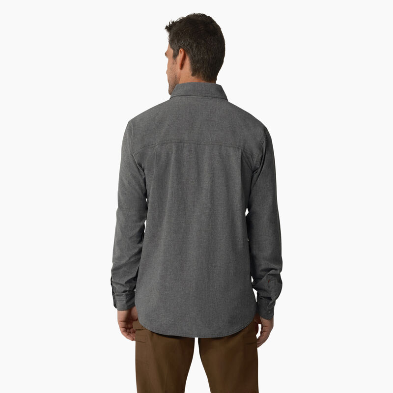 Dickies Cooling Long Sleeve Work Shirt Charcoal ID-mYR9CM6i