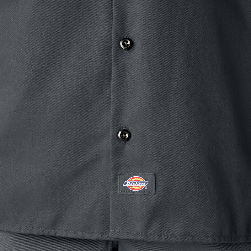 Dickies Short Sleeve Work Shirt Charcoal Gray ID-mbfFBGfO