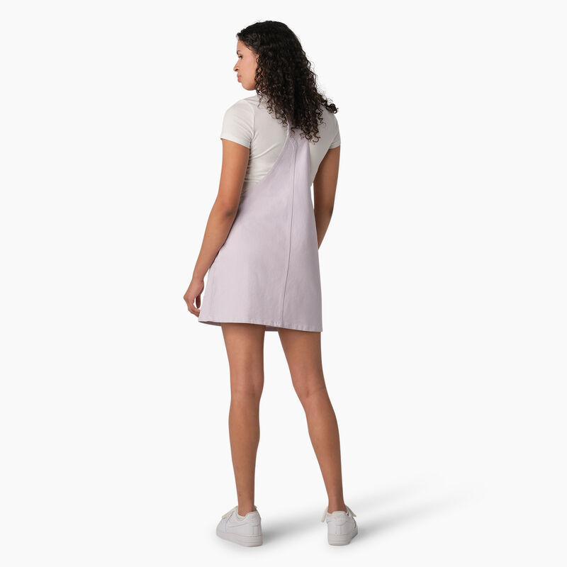 Dickies Regular Fit Hickory Stripe Bib Overall Dress Purple Rose Hickory Stripe ID-mkjctESP