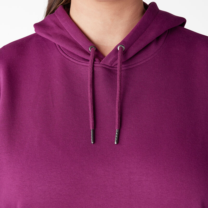 Dickies Plus Heavyweight Logo Sleeve Pullover Plum Caspia ID-mlRSBobv