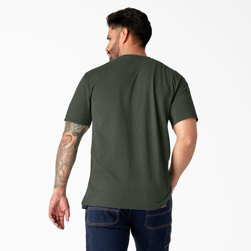 Dickies Heavyweight Heathered Short Sleeve Pocket T-Shirt Stormy Weather Heather ID-msbLMZGT