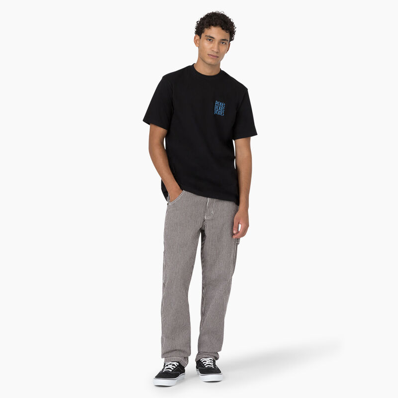 Dickies Garyville Regular Fit Hickory Stripe Carpenter Pants Ecru/Brown ID-n5vPuRqI