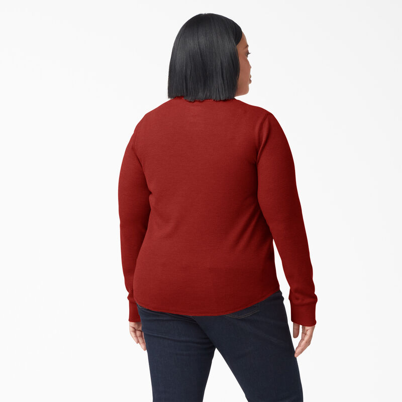 Dickies Plus Long Sleeve Thermal Shirt Molten Lava Heather ID-n7BmgSOi