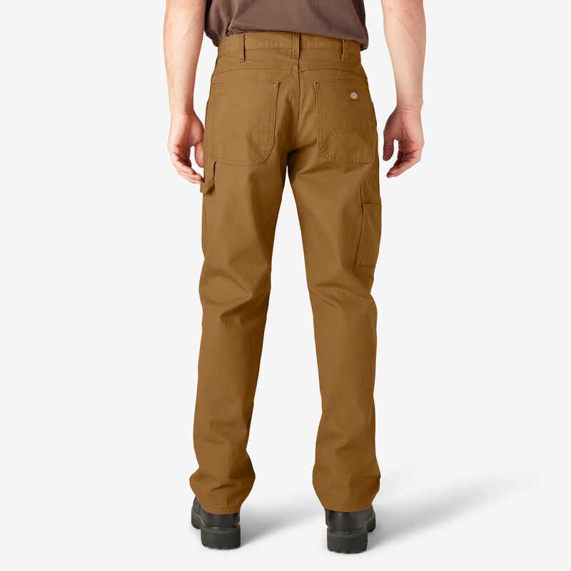 Dickies Relaxed Fit Heavyweight Duck Carpenter Pants Rinsed Brown Duck ID-nEXsYmVp