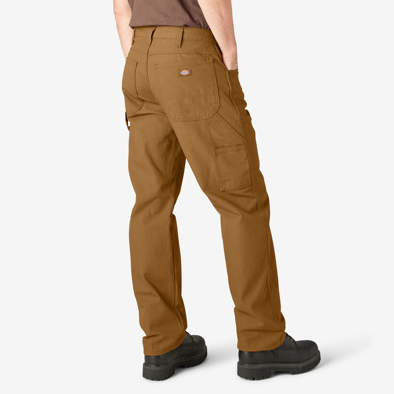 Dickies Relaxed Fit Heavyweight Duck Carpenter Pants Rinsed Brown Duck ID-nEXsYmVp