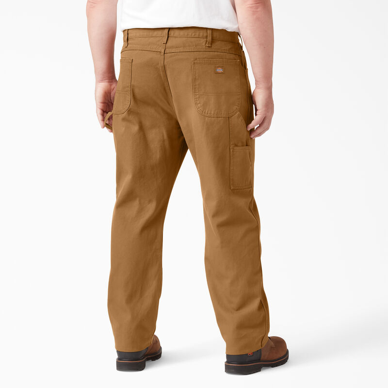Dickies Relaxed Fit Heavyweight Duck Carpenter Pants Rinsed Brown Duck ID-nEXsYmVp