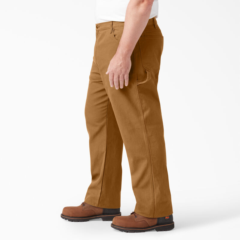 Dickies Relaxed Fit Heavyweight Duck Carpenter Pants Rinsed Brown Duck ID-nEXsYmVp