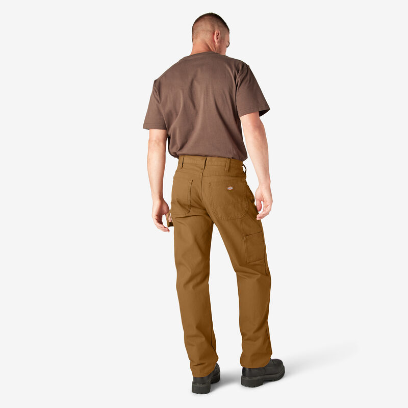 Dickies Relaxed Fit Heavyweight Duck Carpenter Pants Rinsed Brown Duck ID-nEXsYmVp