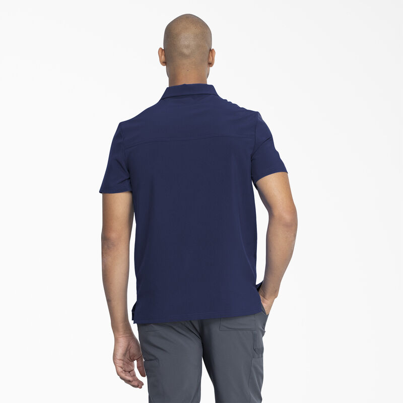 Dickies Men's EDS Essentials Medical Polo Shirt Navy Blue ID-nJGRNs0L