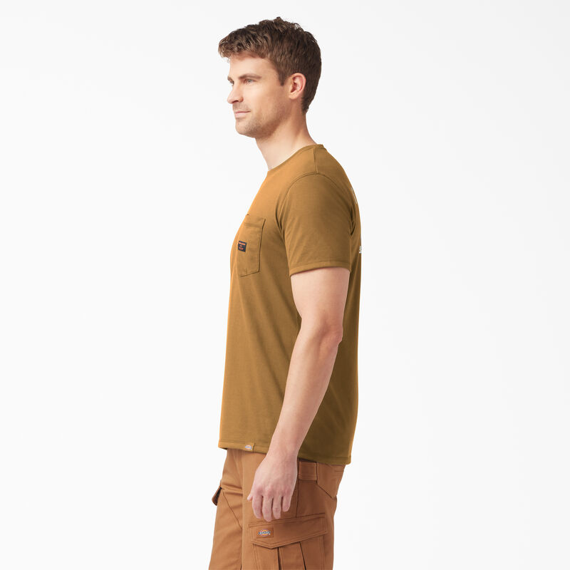 Dickies Traeger x Dickies Pocket T-Shirt Brown Duck ID-nXjCRbv2