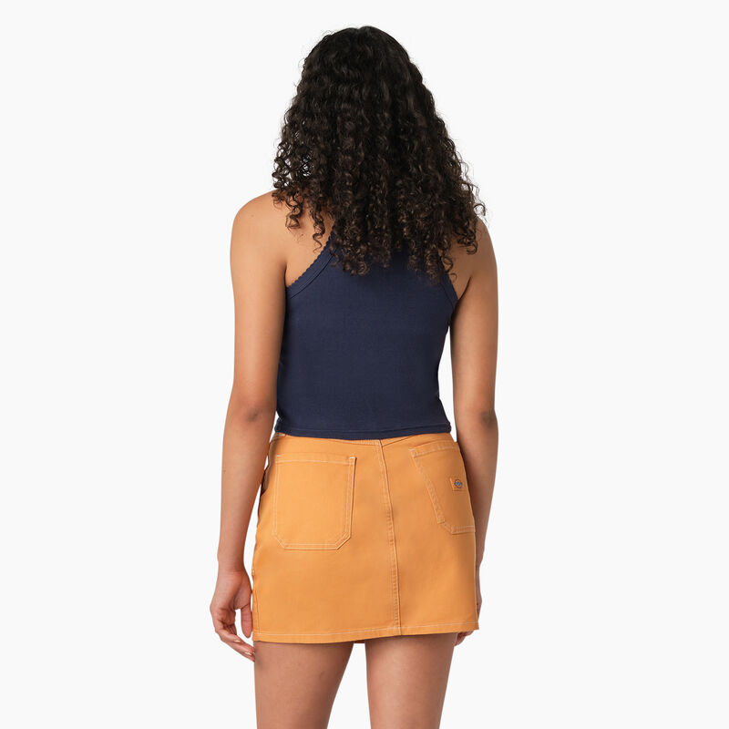 Dickies Rib Knit Cropped Tank Top Ink Navy ID-ndfskixU