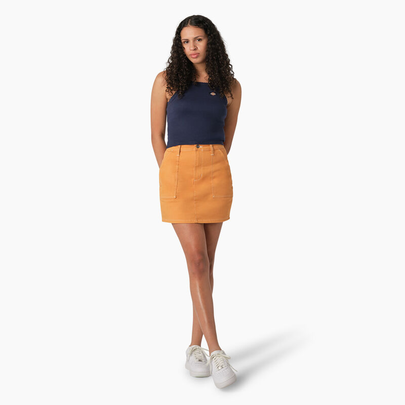 Dickies Rib Knit Cropped Tank Top Ink Navy ID-ndfskixU
