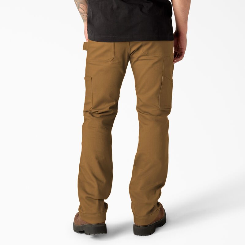 Dickies Slim Fit Duck Canvas Double Knee Pants Brown Duck ID-o34pXnwC