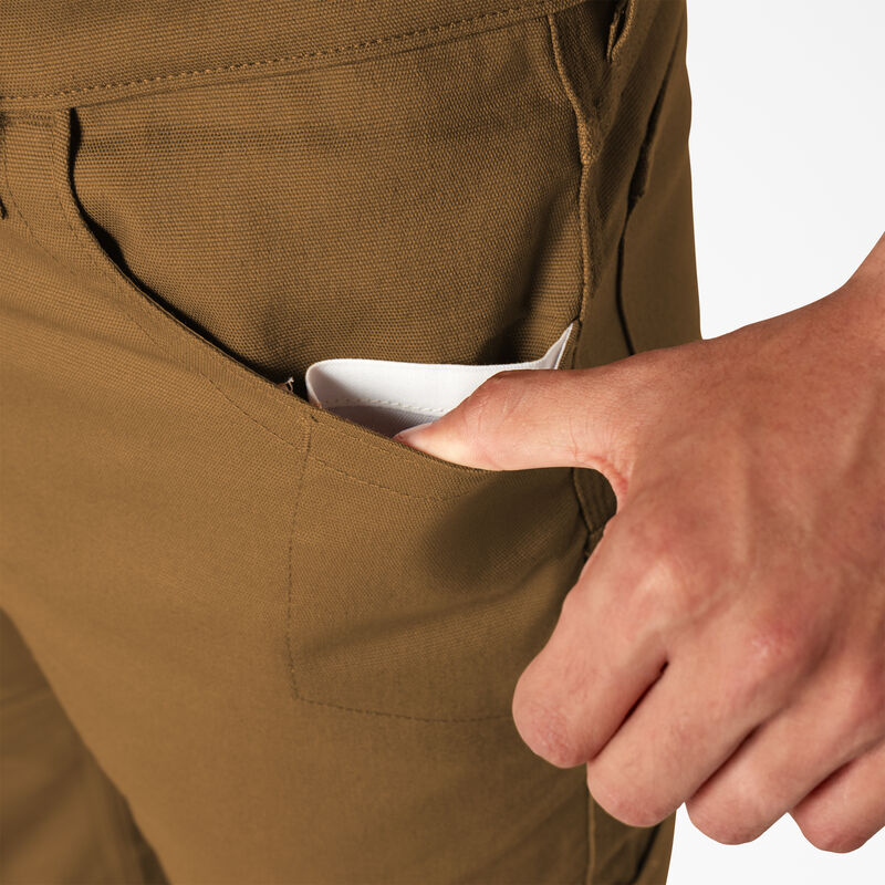 Dickies Slim Fit Duck Canvas Double Knee Pants Brown Duck ID-o34pXnwC