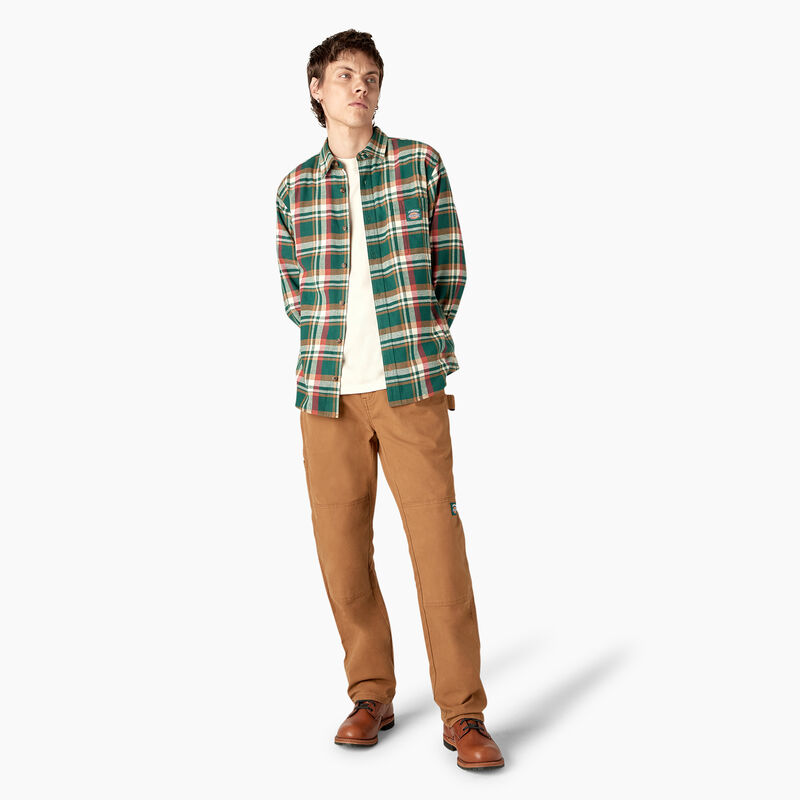 Dickies x Jameson Flannel Shirt Jameson Green Plaid ID-o3NR6e6R