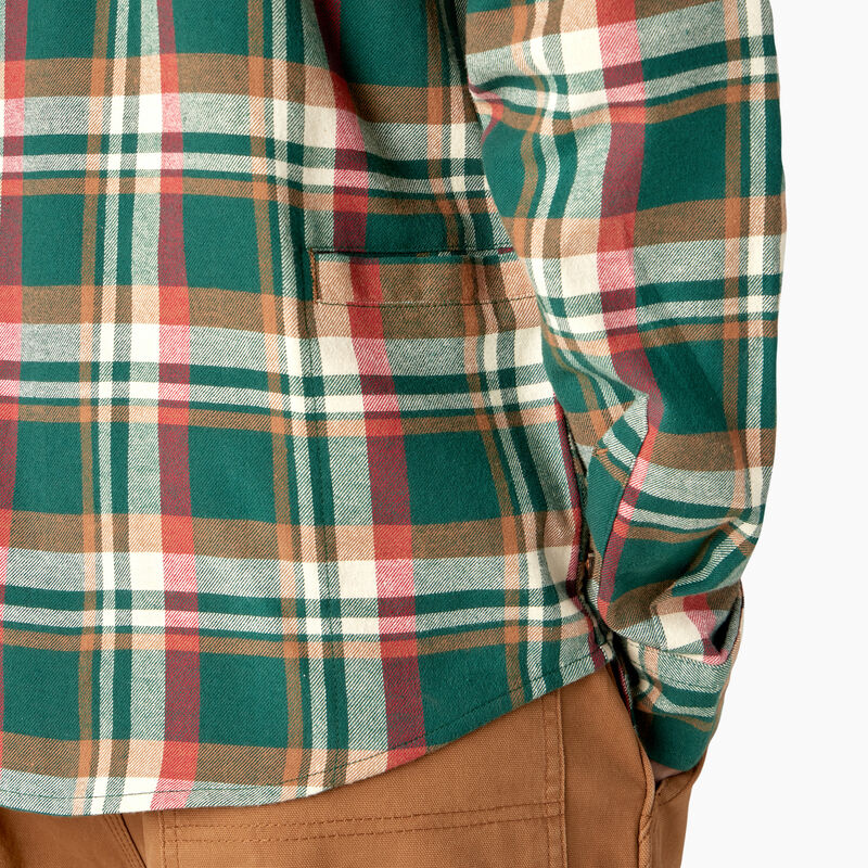 Dickies x Jameson Flannel Shirt Jameson Green Plaid ID-o3NR6e6R